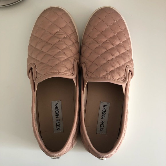 Blush Pink Steve Madden Slip-Ons - Picture 4 of 6